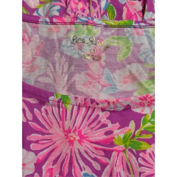 Lilly Pulitzer Jodee Floral swing short sleeve dress M - Picture 6 of 10